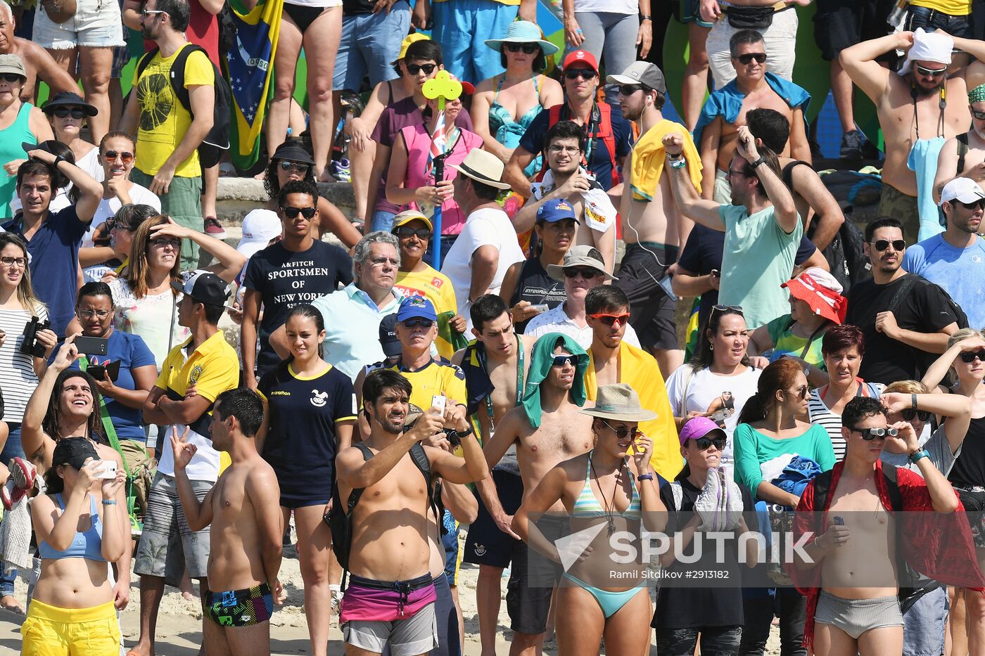 2016 Summer Olympics. Swimming. 10 km open water. Women