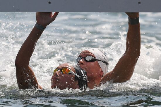 2016 Summer Olympics. Swimming. 10 km open water. Women