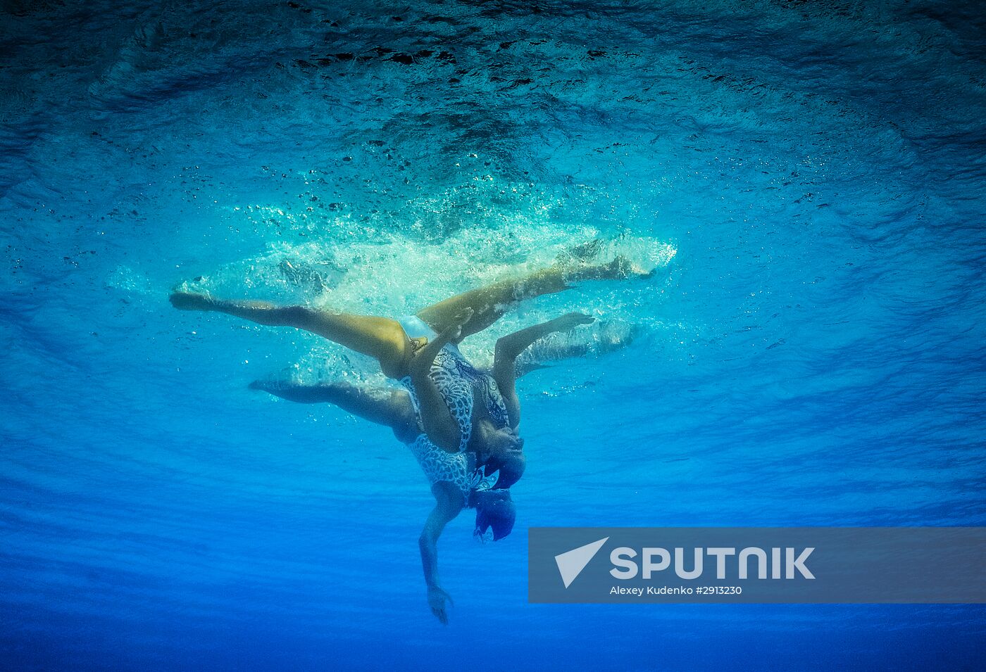 2016 Summer Olympics. Synchronized swimming duets. Technical routine