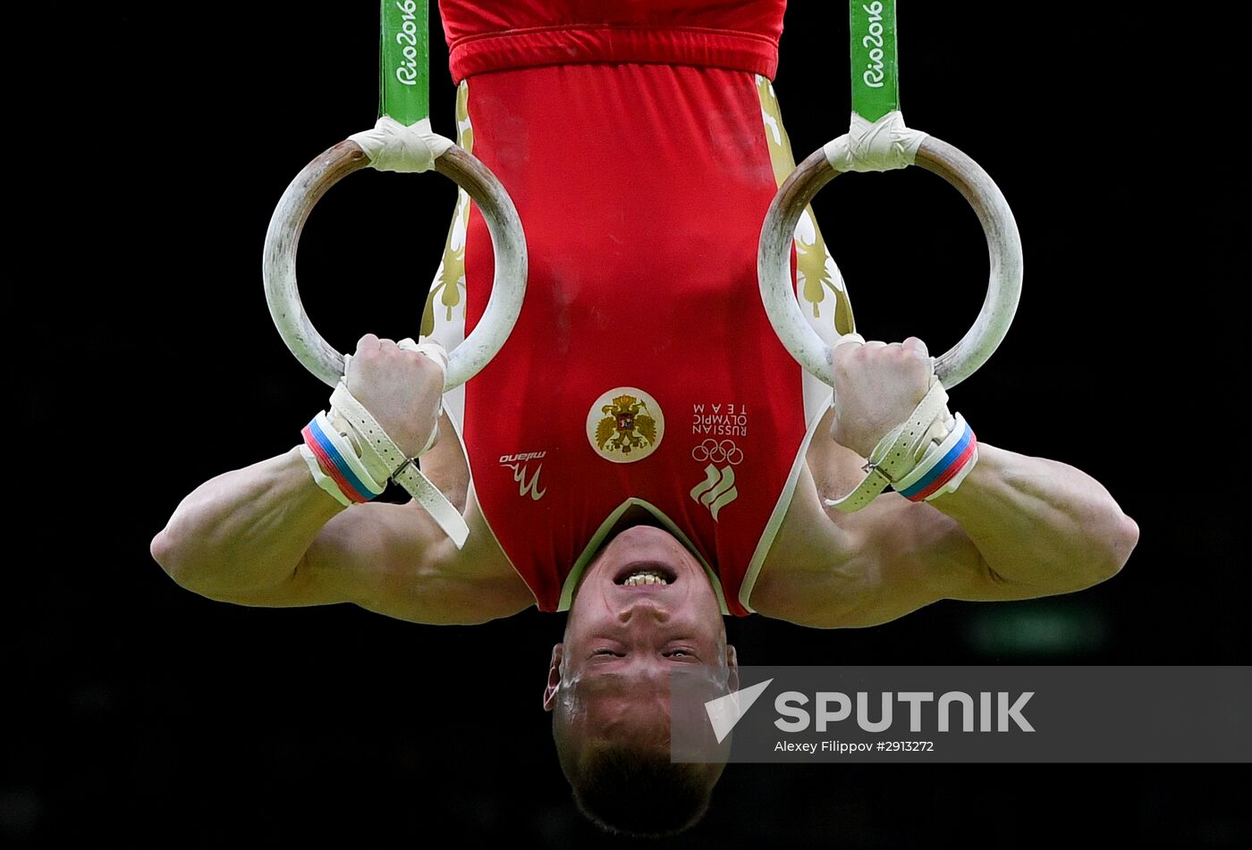 2016 Summer Olympics. Artistic gymnastics. Men's still rings