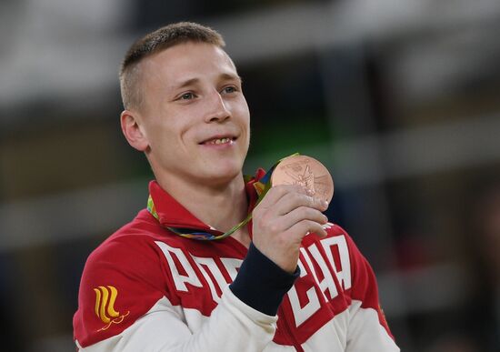 2016 Summer Olympics. Artistic gymnastics. Men's still rings