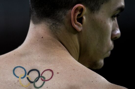 2016 Summer Olympics. Artistic gymnastics. Men's still rings