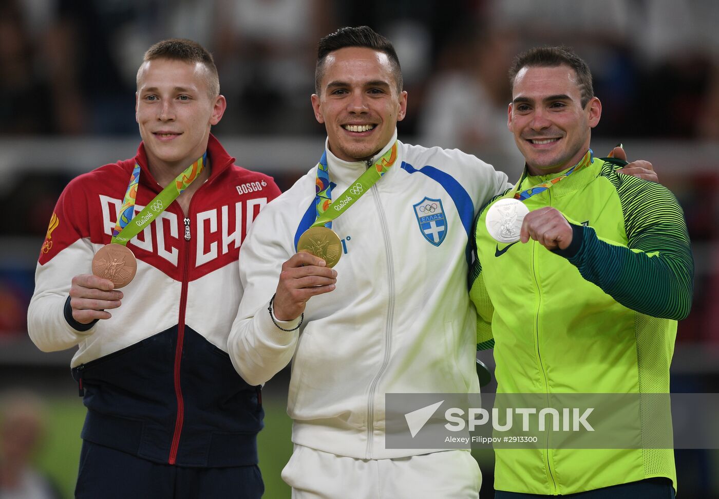 2016 Summer Olympics. Artistic gymnastics. Men's still rings