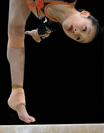 2016 Summer Olympics. Artistic gymnastics. Women. Balance beam