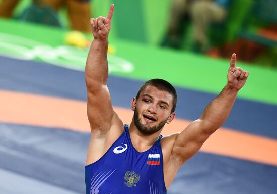 2016 Summer Olympics. Greco-Roman wrestling. Day Two