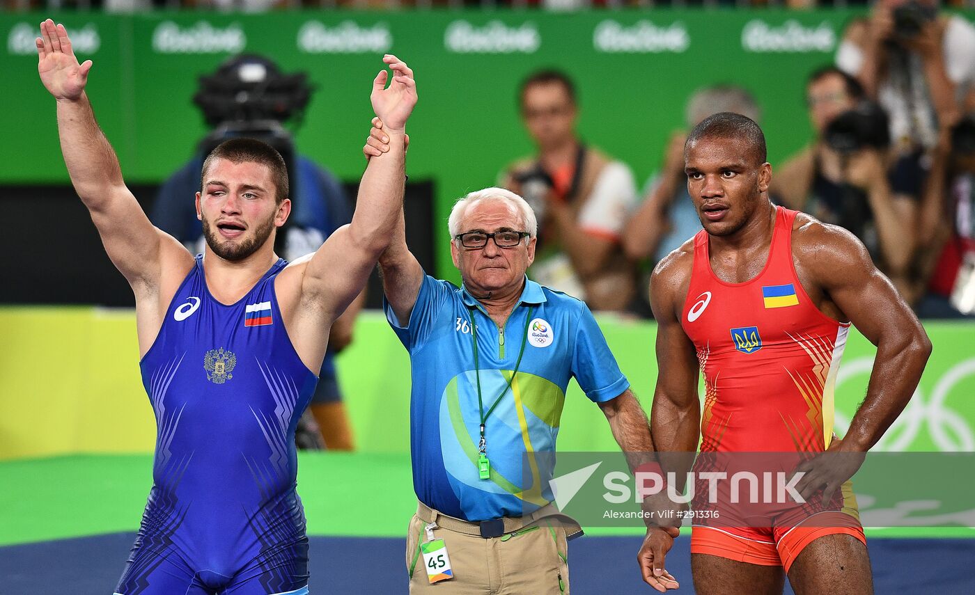 2016 Summer Olympics. Greco-Roman wrestling. Day Two