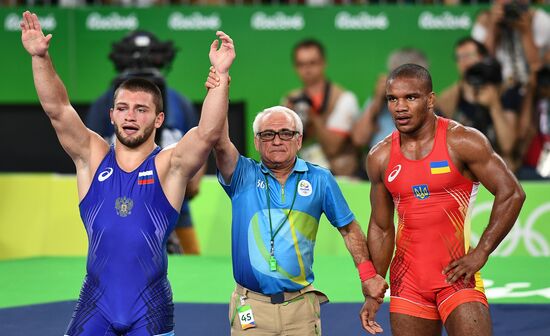 2016 Summer Olympics. Greco-Roman wrestling. Day Two