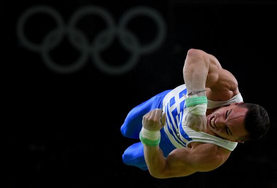 2016 Summer Olympics. Artistic gymnastics. Men's still rings