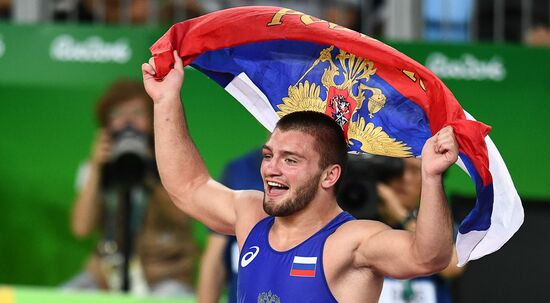 2016 Summer Olympics. Greco-Roman wrestling. Day Two