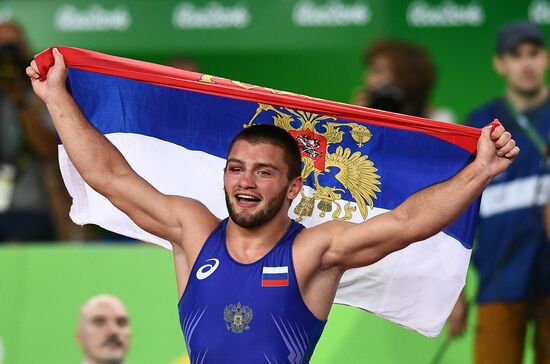 2016 Summer Olympics. Greco-Roman wrestling. Day Two