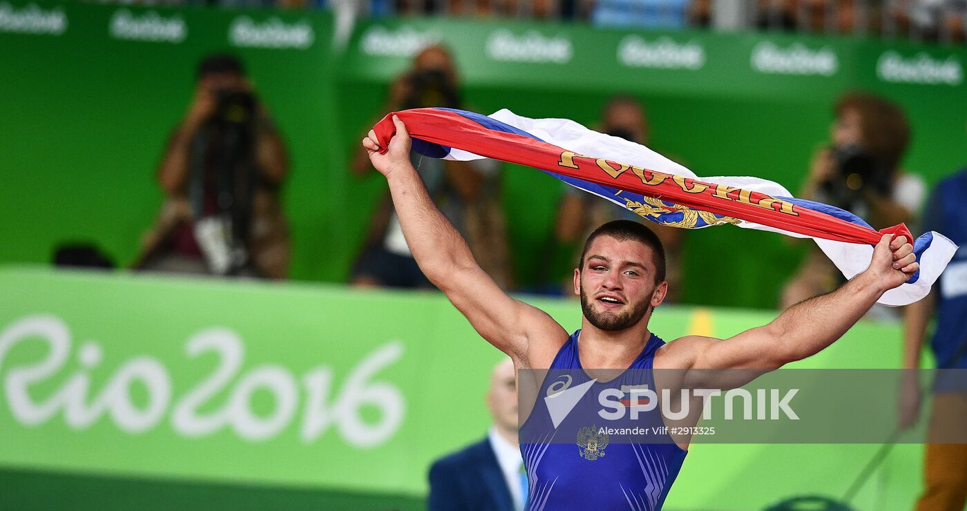 2016 Summer Olympics. Greco-Roman wrestling. Day Two