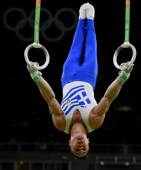 2016 Summer Olympics. Artistic gymnastics. Men's still rings