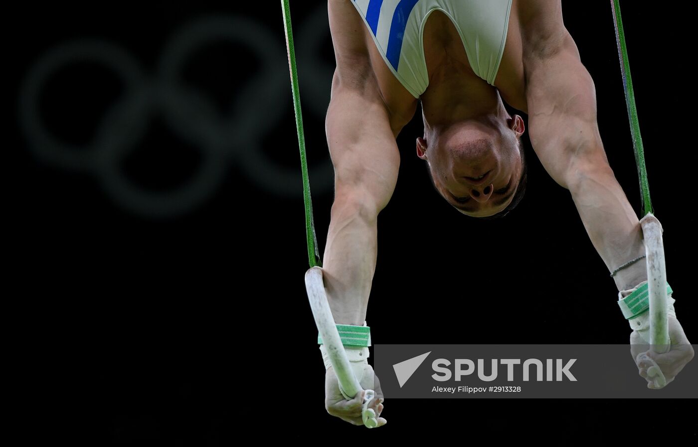 2016 Summer Olympics. Artistic gymnastics. Men's still rings