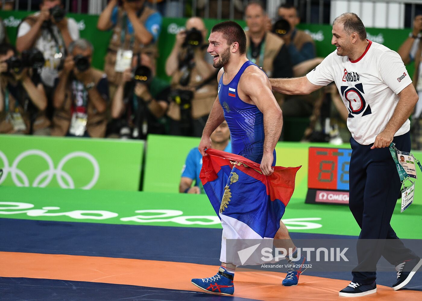 2016 Summer Olympics. Greco-Roman wrestling. Day Two