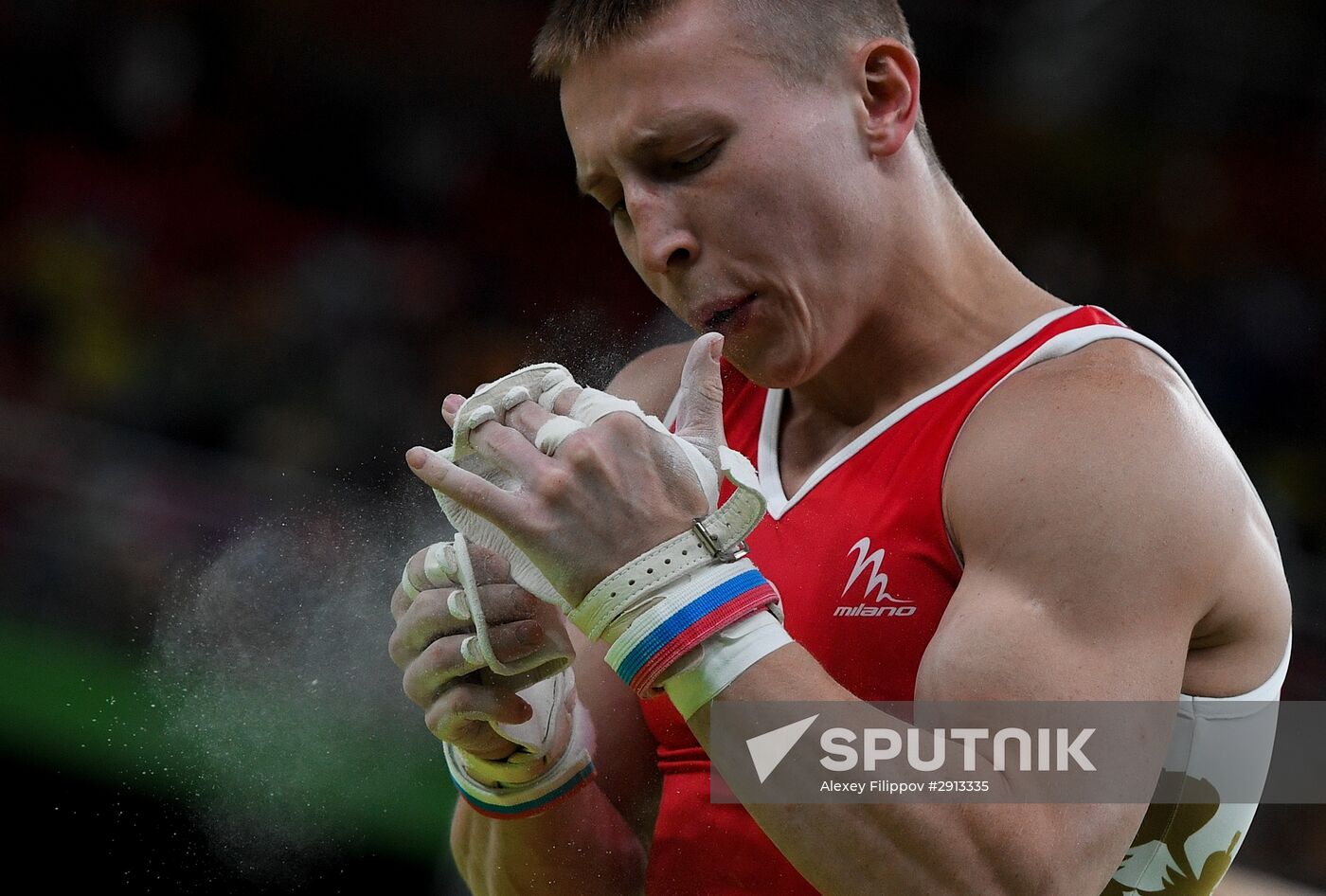 2016 Summer Olympics. Artistic gymnastics. Men's still rings