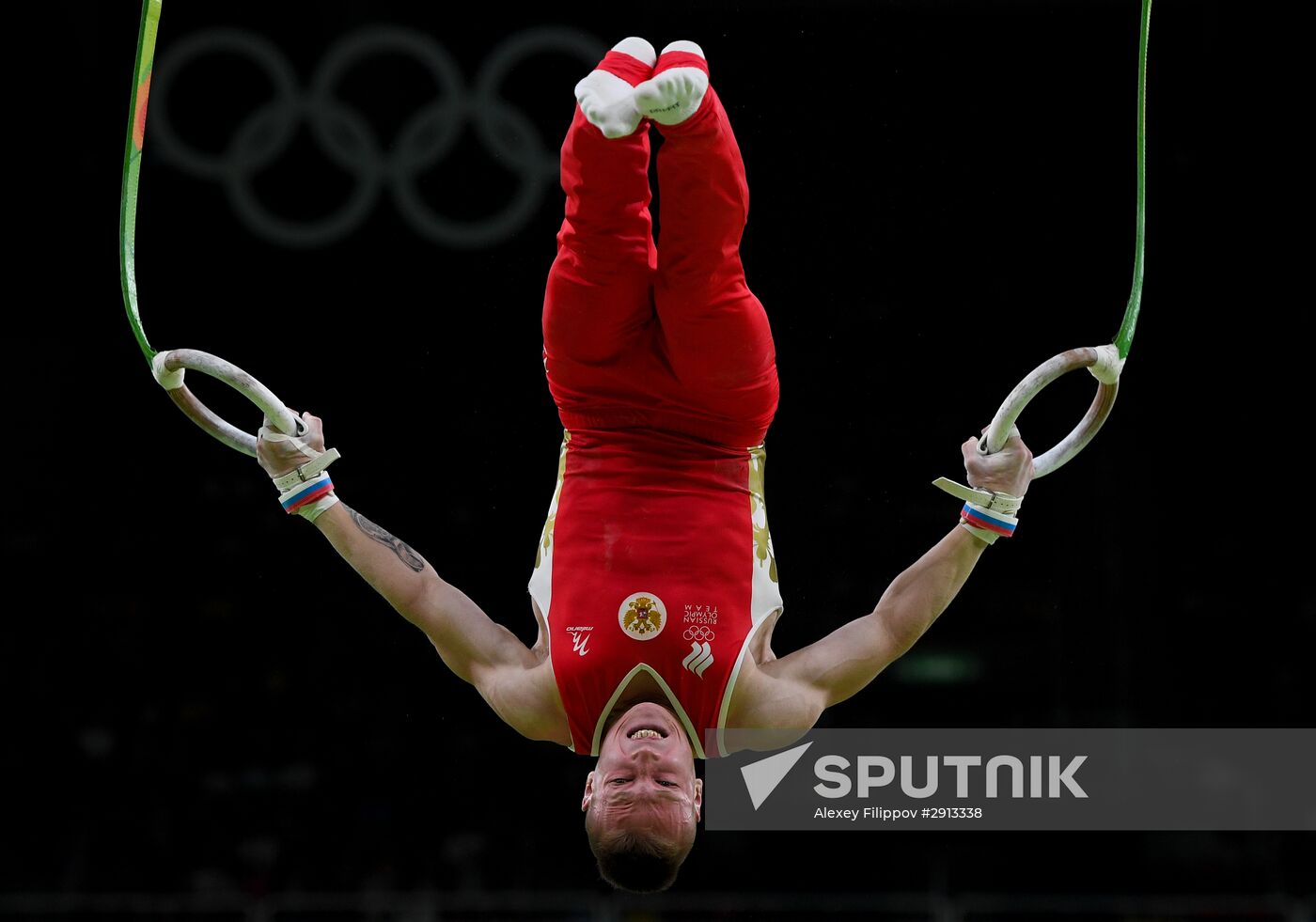 2016 Summer Olympics. Artistic gymnastics. Men's still rings