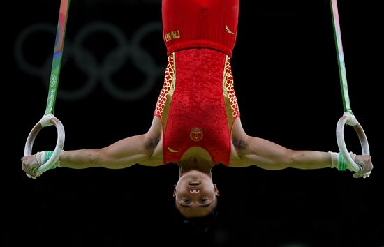 2016 Summer Olympics. Artistic gymnastics. Men's still rings