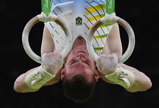 2016 Summer Olympics. Artistic gymnastics. Men's still rings