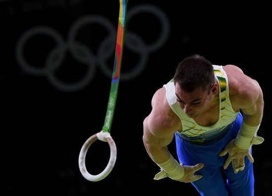 2016 Summer Olympics. Artistic gymnastics. Men's still rings