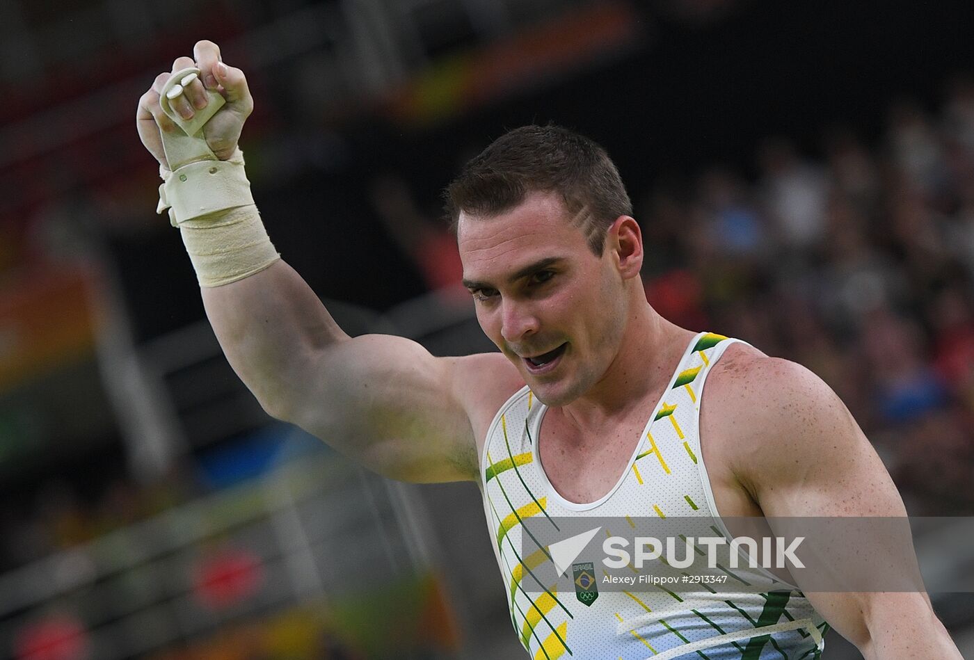 2016 Summer Olympics. Artistic gymnastics. Men's still rings