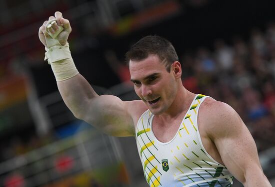 2016 Summer Olympics. Artistic gymnastics. Men's still rings