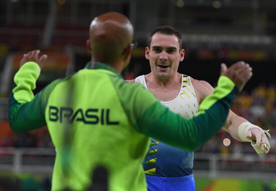 2016 Summer Olympics. Artistic gymnastics. Men's still rings
