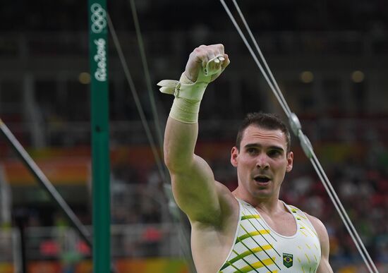 2016 Summer Olympics. Artistic gymnastics. Men's still rings