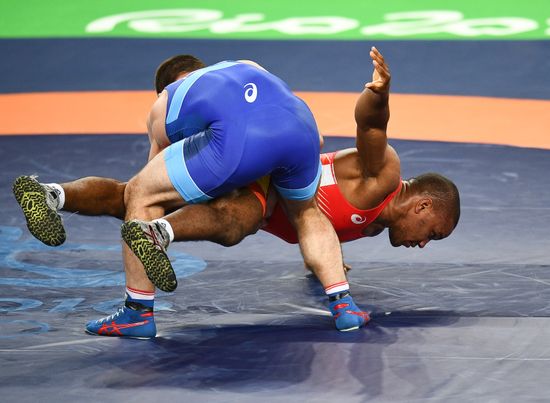 2016 Summer Olympics. Greco-Roman wrestling. Day Two