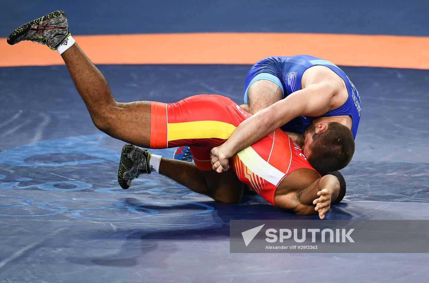 2016 Summer Olympics. Greco-Roman wrestling. Day Two