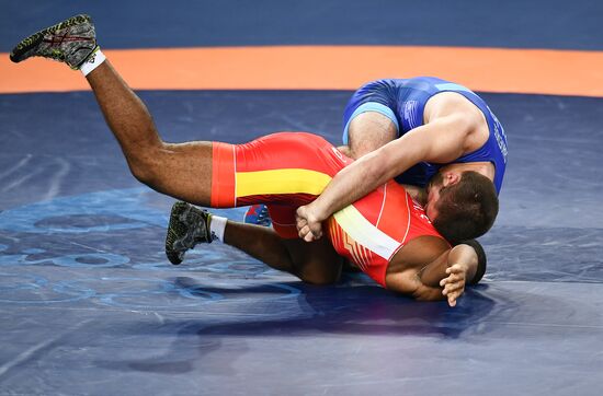 2016 Summer Olympics. Greco-Roman wrestling. Day Two