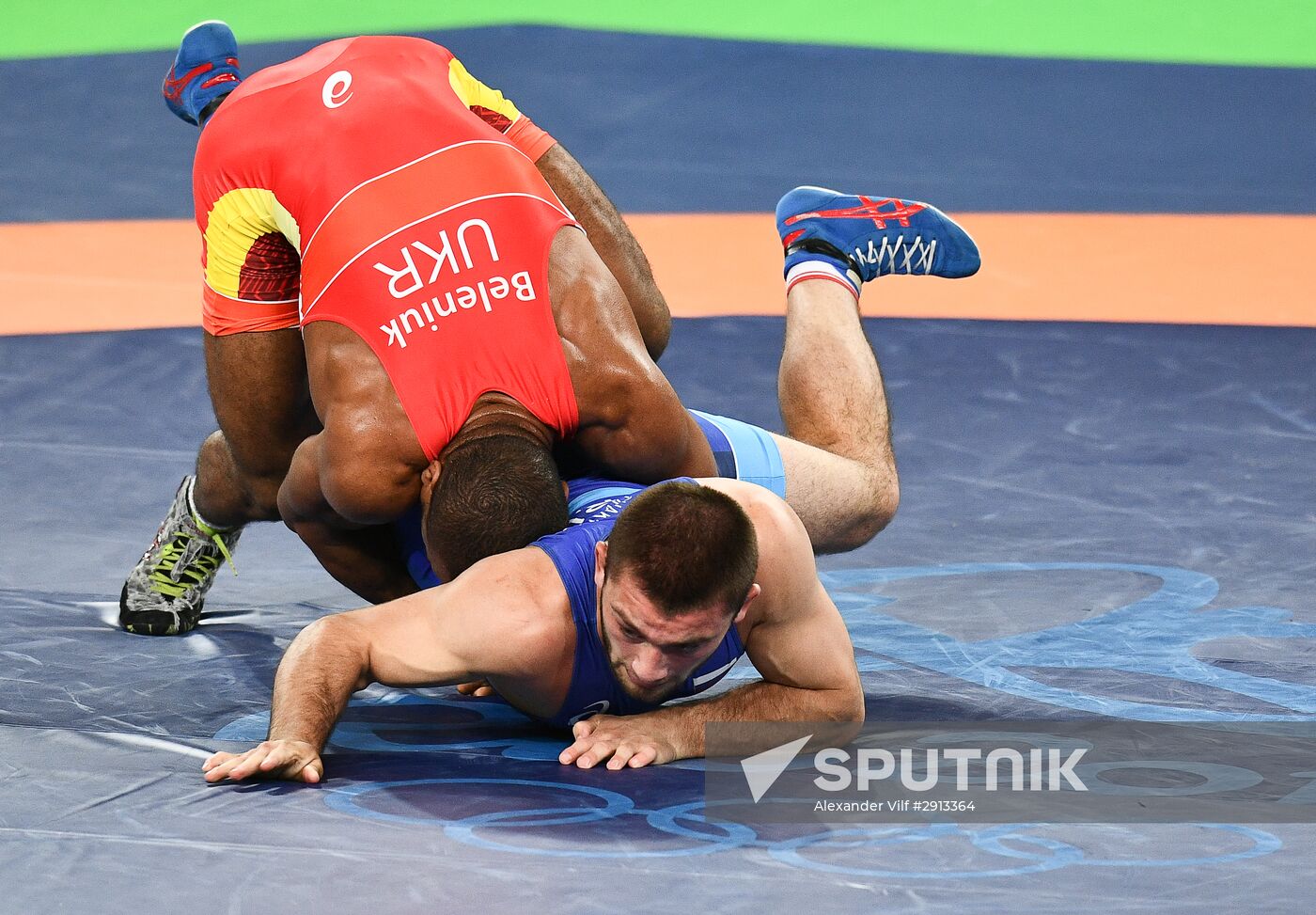 2016 Summer Olympics. Greco-Roman wrestling. Day Two