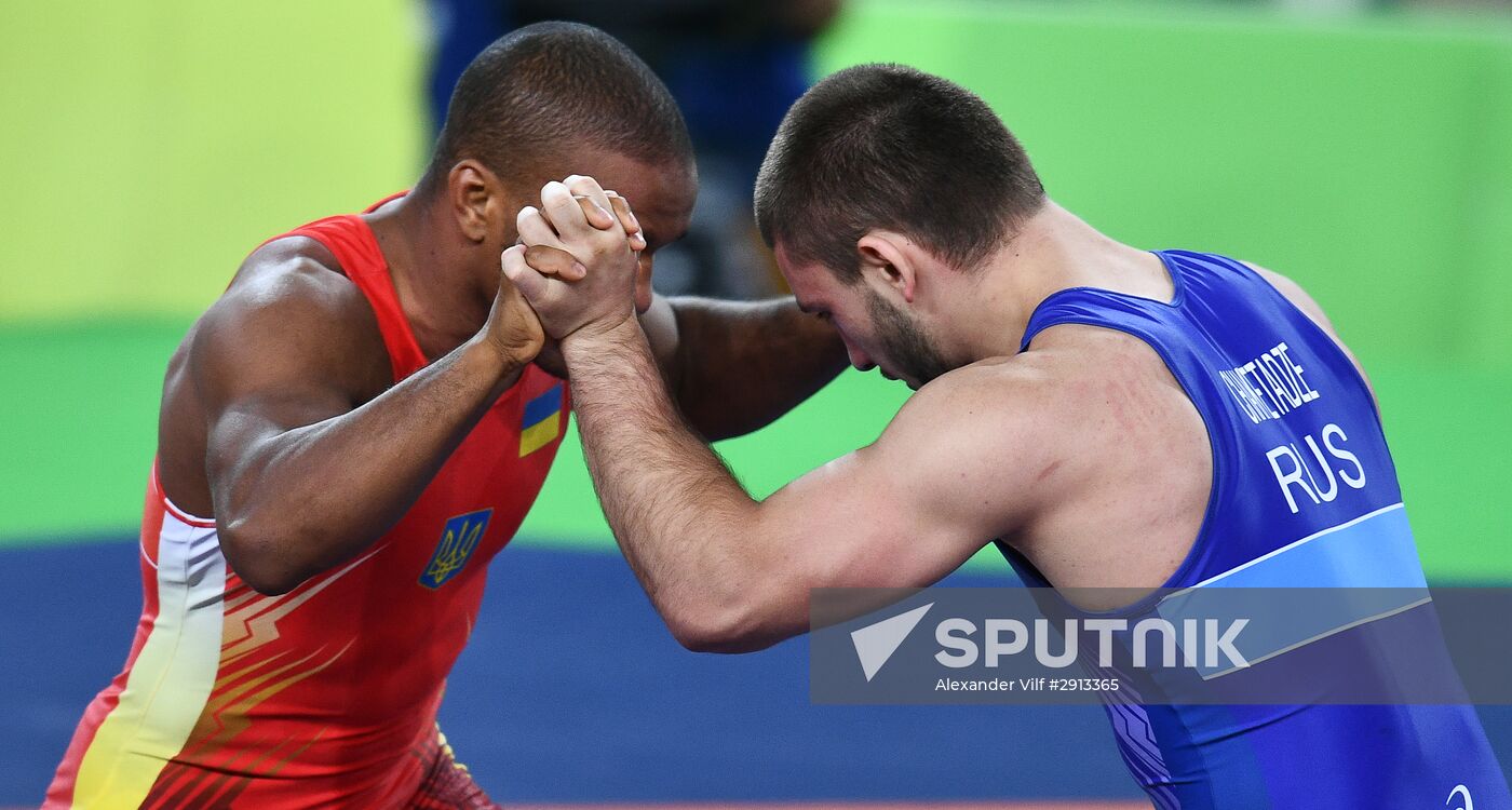 2016 Summer Olympics. Greco-Roman wrestling. Day Two