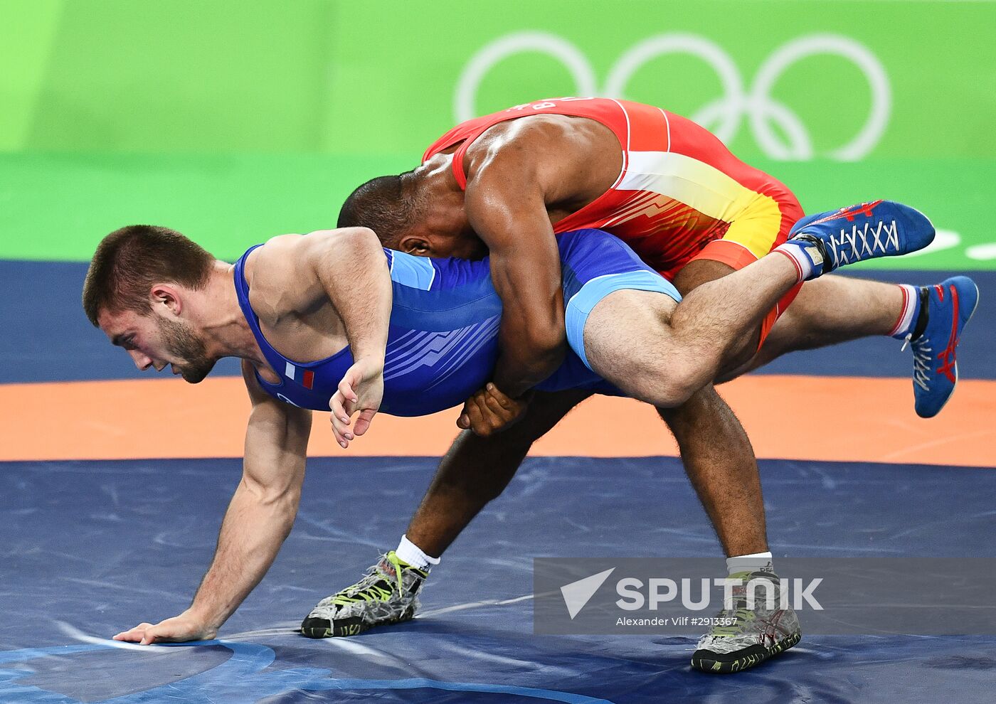 2016 Summer Olympics. Greco-Roman wrestling. Day Two