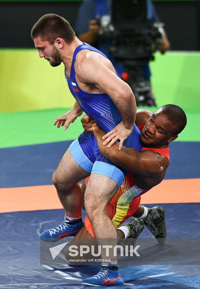 2016 Summer Olympics. Greco-Roman wrestling. Day Two