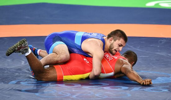 2016 Summer Olympics. Greco-Roman wrestling. Day Two