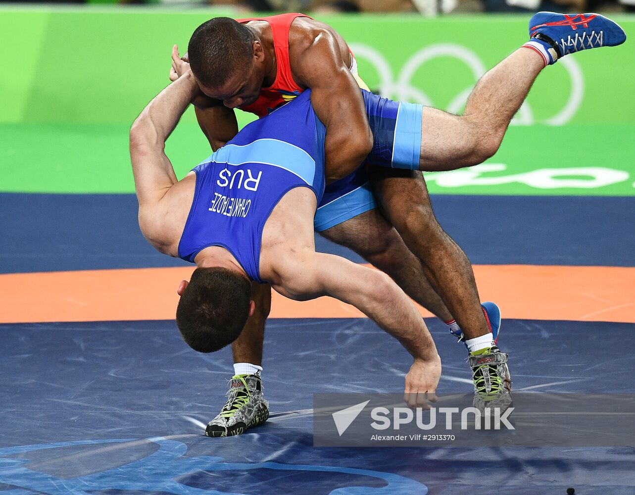 2016 Summer Olympics. Greco-Roman wrestling. Day Two