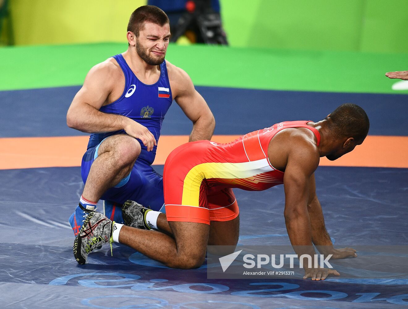 2016 Summer Olympics. Greco-Roman wrestling. Day Two