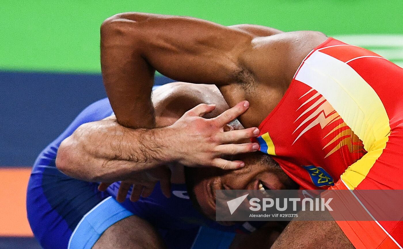 2016 Summer Olympics. Greco-Roman wrestling. Day Two