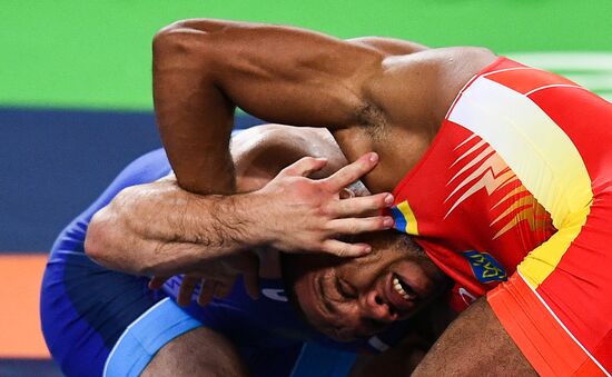 2016 Summer Olympics. Greco-Roman wrestling. Day Two