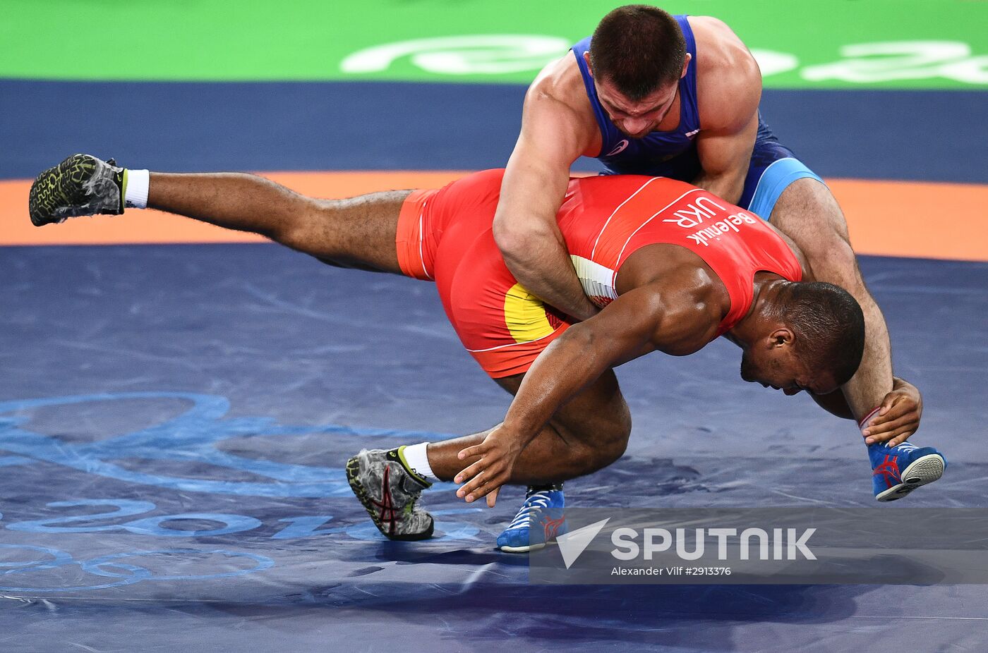 2016 Summer Olympics. Greco-Roman wrestling. Day Two