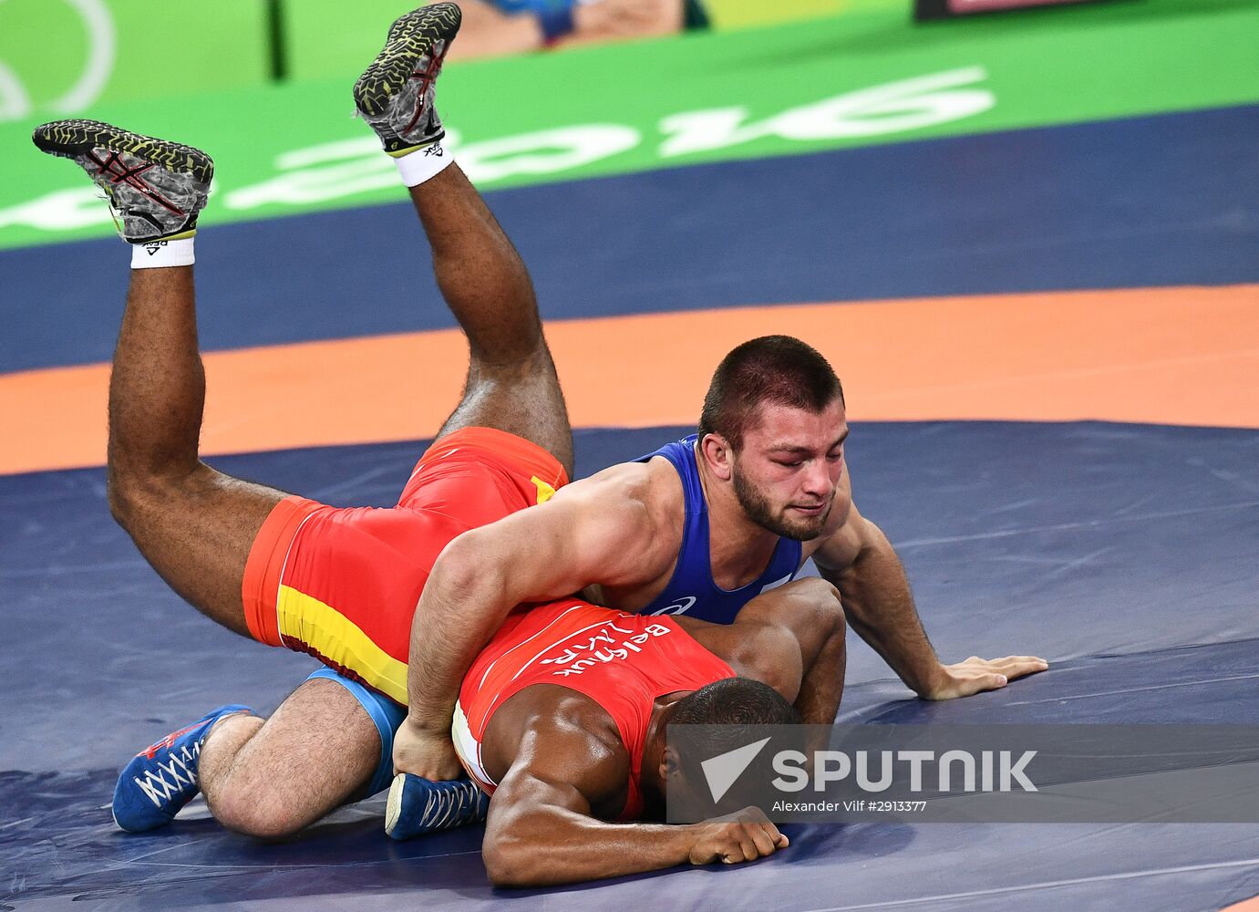 2016 Summer Olympics. Greco-Roman wrestling. Day Two