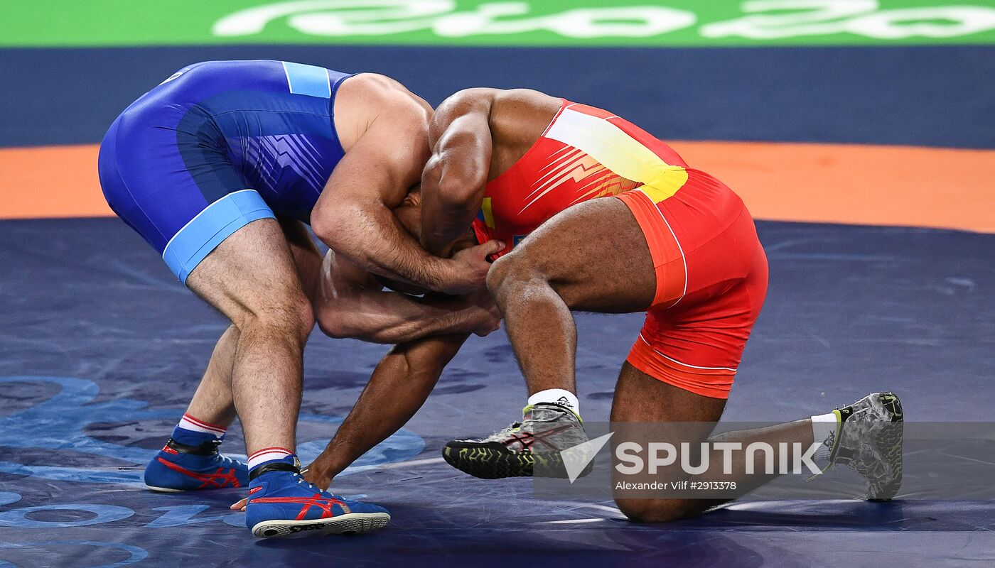 2016 Summer Olympics. Greco-Roman wrestling. Day Two