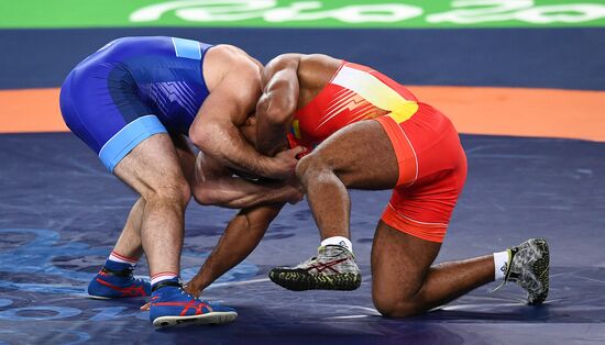 2016 Summer Olympics. Greco-Roman wrestling. Day Two