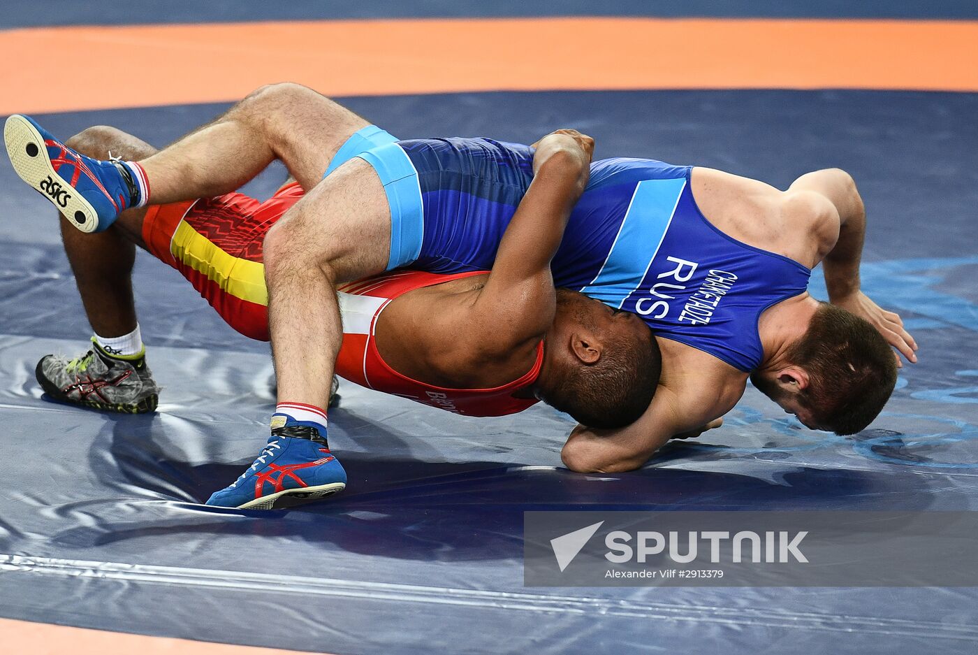 2016 Summer Olympics. Greco-Roman wrestling. Day Two