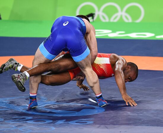 2016 Summer Olympics. Greco-Roman wrestling. Day Two