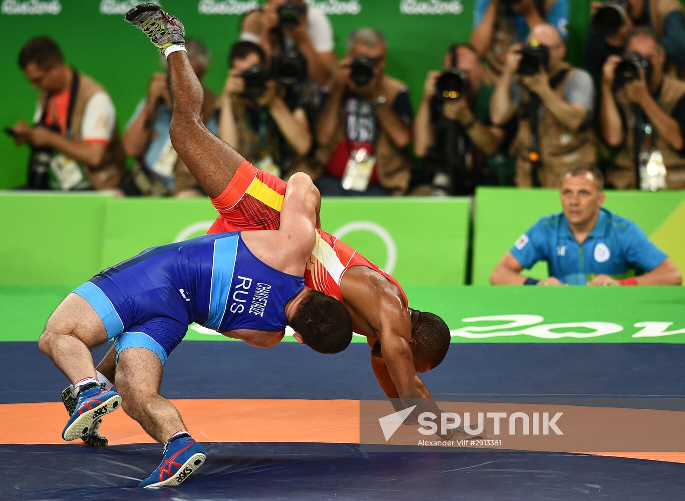 2016 Summer Olympics. Greco-Roman wrestling. Day Two