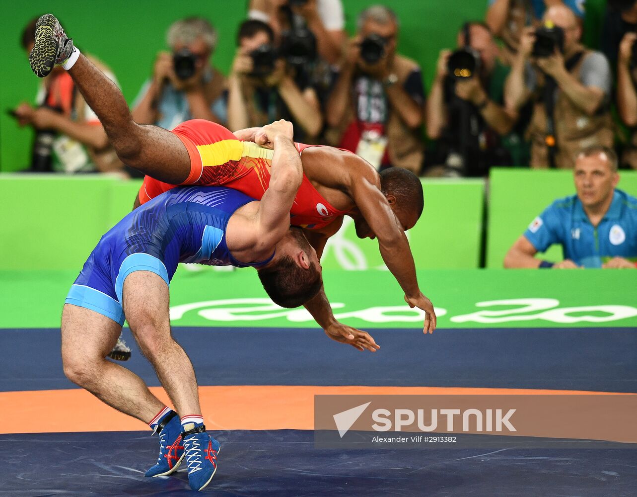 2016 Summer Olympics. Greco-Roman wrestling. Day Two