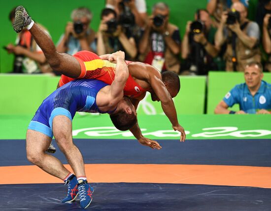 2016 Summer Olympics. Greco-Roman wrestling. Day Two