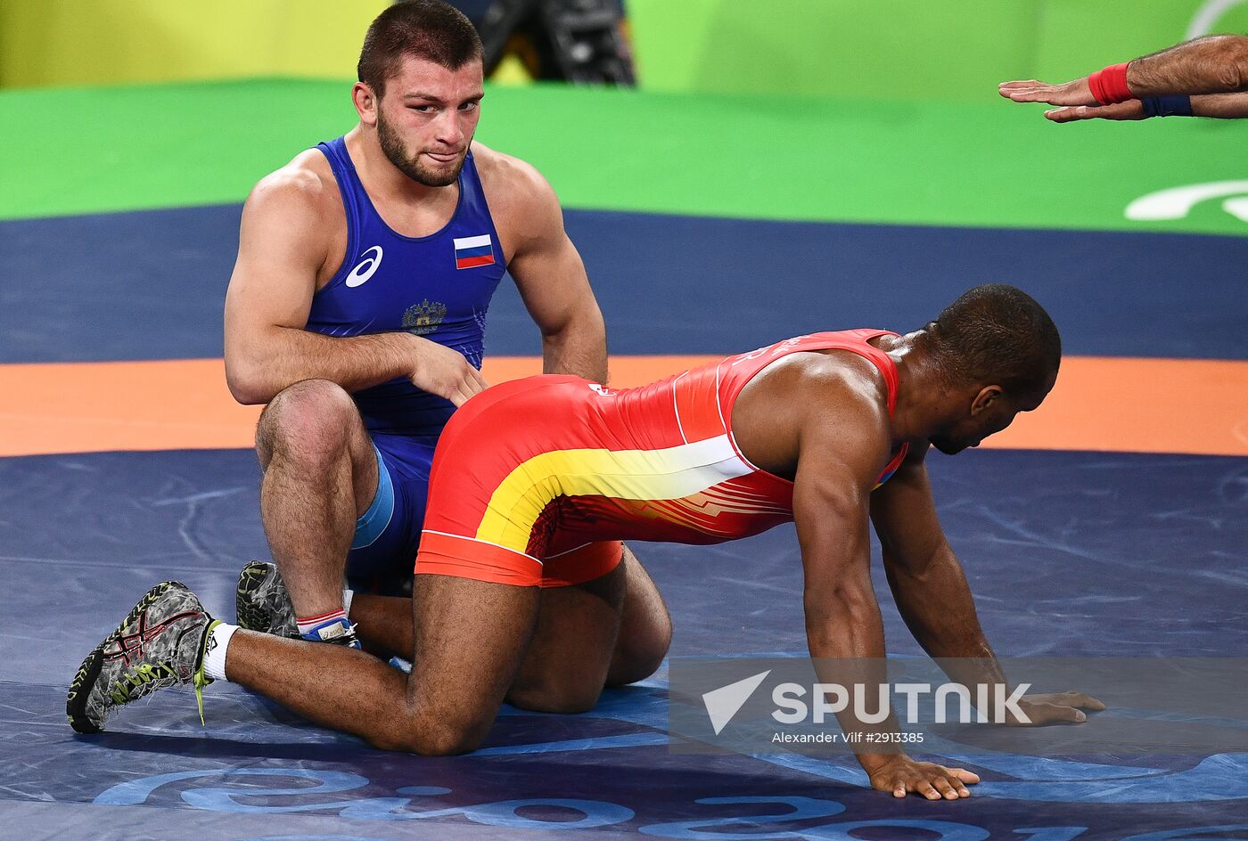 2016 Summer Olympics. Greco-Roman wrestling. Day Two