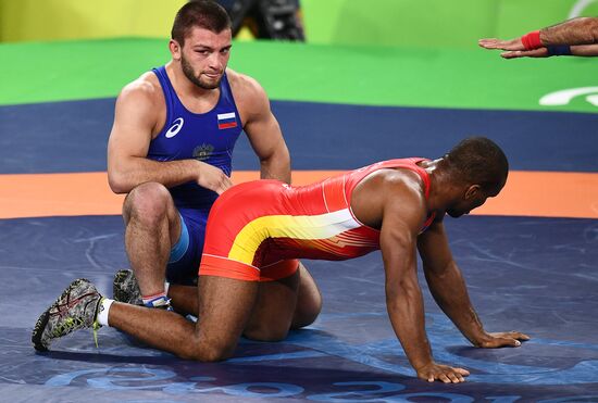 2016 Summer Olympics. Greco-Roman wrestling. Day Two